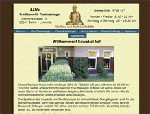 Tablet Screenshot of linsmassage.de